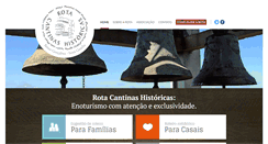 Desktop Screenshot of cantinashistoricas.com.br