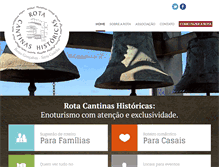 Tablet Screenshot of cantinashistoricas.com.br